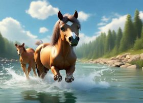 亲子故事小马过河的故事视频 亲子故事小马过河的故事视频大全