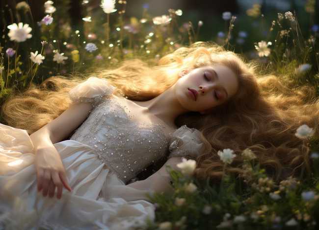 儿童睡美人的童话故事 睡美人的故事小孩的 儿童睡美人的童话故事 睡美人的故事小孩的