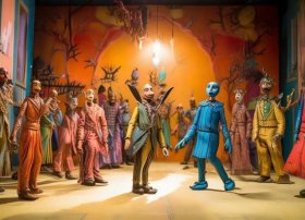 儿童皮影戏制作图片、儿童皮影戏制作图片简单