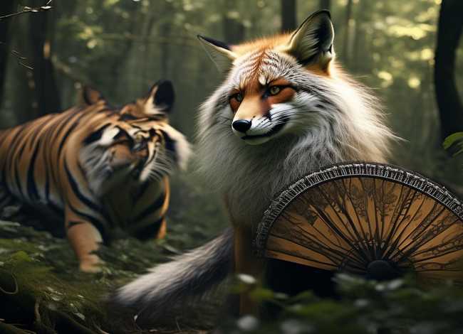 儿童故事狐假虎威寓意(狐假虎威故事和寓意) 儿童故事狐假虎威寓意(狐假虎威故事和寓意)