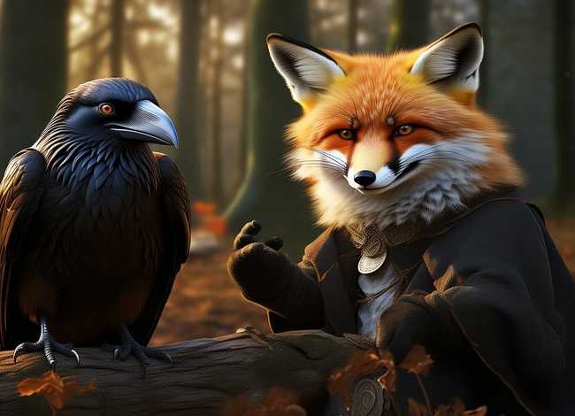 睡前故事狐狸和乌鸦 - 睡前故事狐狸和乌鸦文字版 睡前故事狐狸和乌鸦 - 睡前故事狐狸和乌鸦文字版