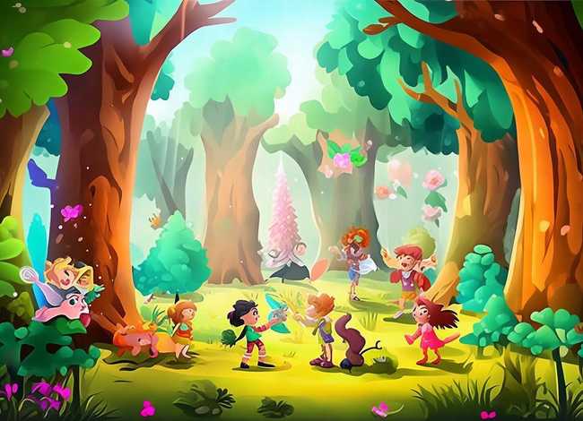 儿童话剧剧本；儿童话剧剧本《快乐的童话森林》