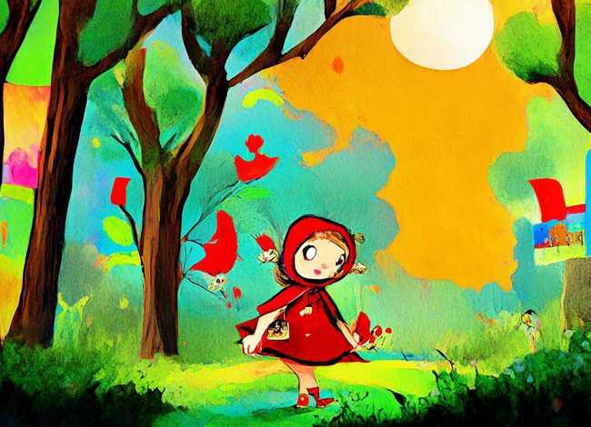 小红帽儿童故事ppt课件 小红帽绘本ppt课件