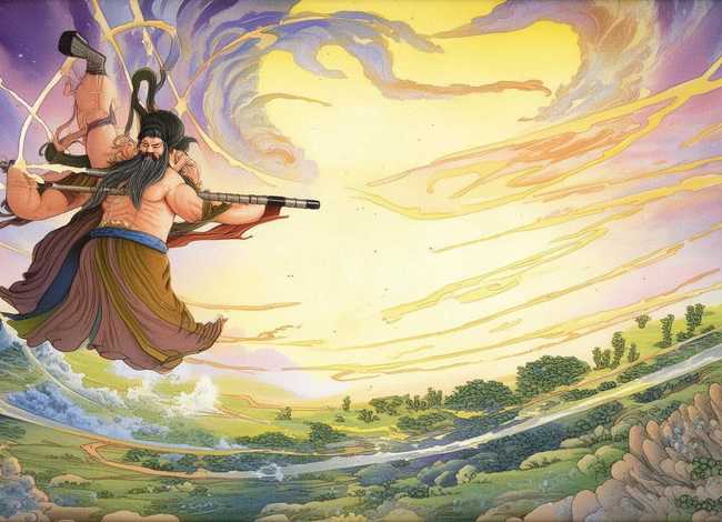 盘古开天地的故事完整版，盘古开天地的故事完整版文字