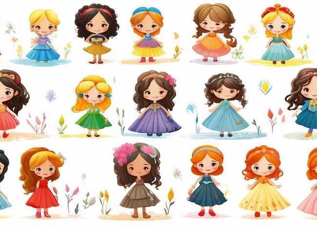 儿童公主简笔画;儿童公主简笔画大全 儿童公主简笔画;儿童公主简笔画大全