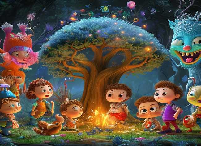儿童故事创意作品；儿童创意故事创作灵感
