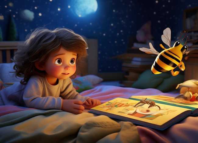 儿童故事会儿童睡前故事小蜜蜂、睡前小故事小蜜蜂的故事