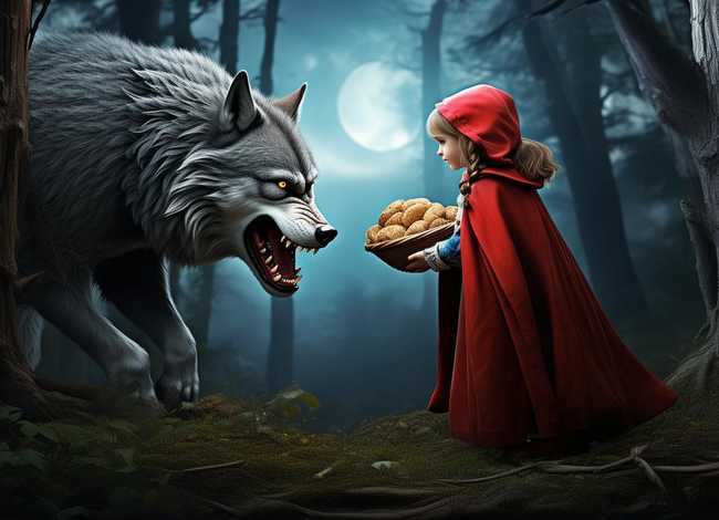 大灰狼和小红帽的故事完整 - 大灰狼和小红帽的故事完整版