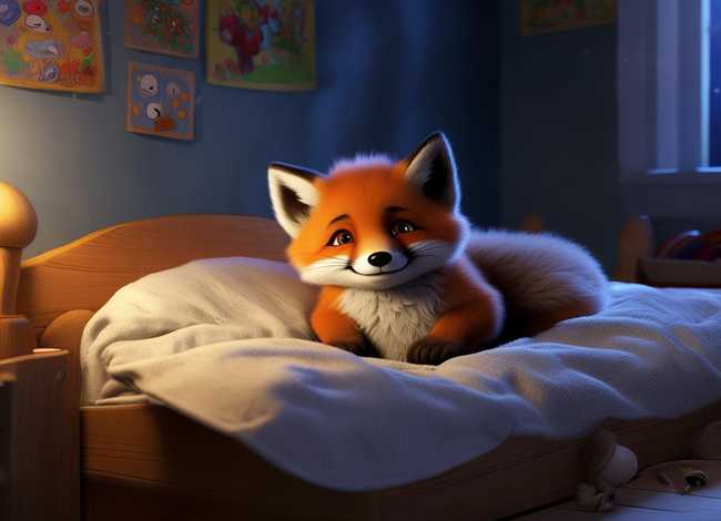 儿童故事小狐狸第一次自己睡觉、小狐狸睡觉的故事 儿童故事小狐狸第一次自己睡觉、小狐狸睡觉的故事