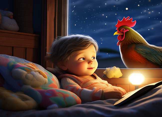 睡前故事幼儿故事大全半夜鸡叫 - 幼儿故事在线听睡前半夜鸡叫