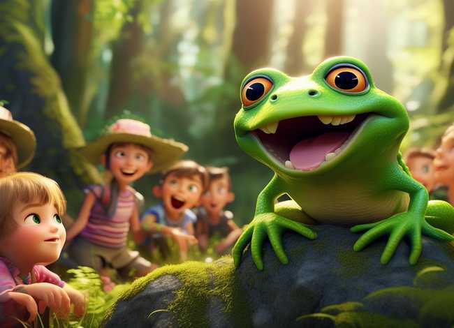 青蛙邻居儿童故事 - 青蛙邻居的故事 青蛙邻居儿童故事 - 青蛙邻居的故事