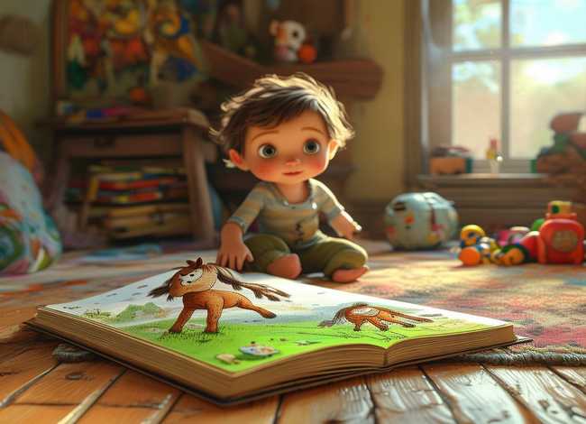 外婆家的儿童文字故事绘本，外婆家的马绘本故事原文