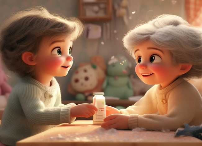奶粉的故事儿童（送奶粉的故事）