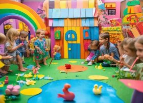 儿童故事场景教具制作，幼儿故事场景制作