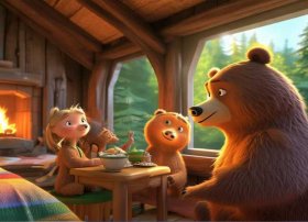 金发姑娘和三只熊故事，金发姑娘和三只熊故事概括