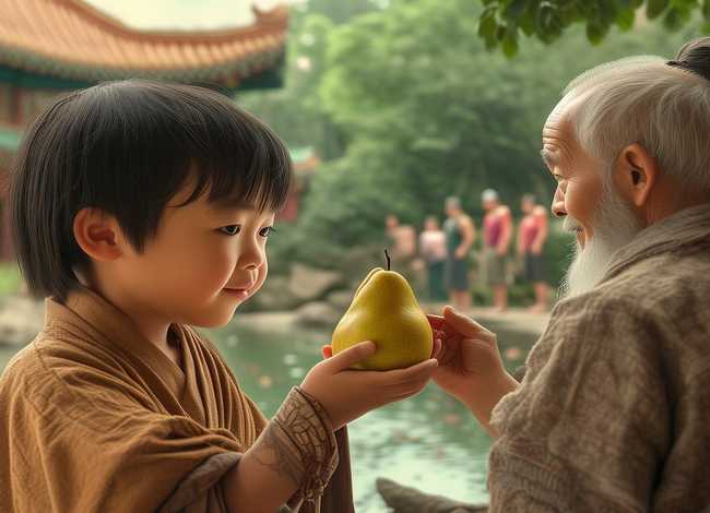 孔融让梨故事表演视频 孔融让梨故事表演视频真人版