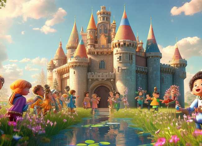 儿童故事城堡大探险，城堡大冒险故事