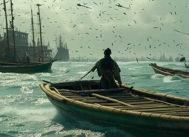 草船借箭的详细故事;草船借箭的详细故事50字 草船借箭的详细故事;草船借箭的详细故事50字