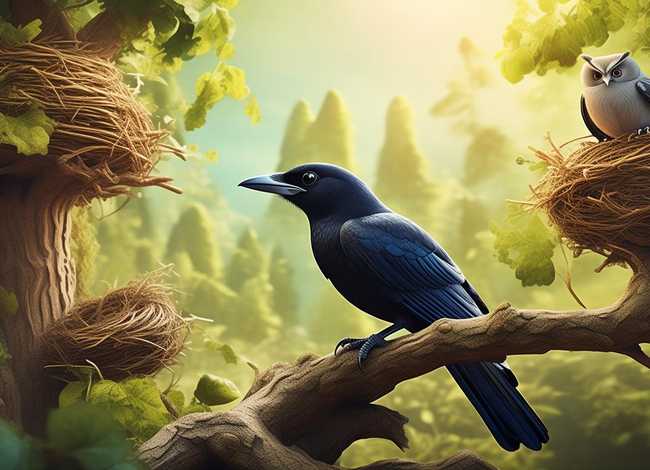 儿童故事书3-6岁乌鸦找窝(幼儿故事书推荐3-6岁小乌鸦学艺) 儿童故事书3-6岁乌鸦找窝(幼儿故事书推荐3-6岁小乌鸦学艺)