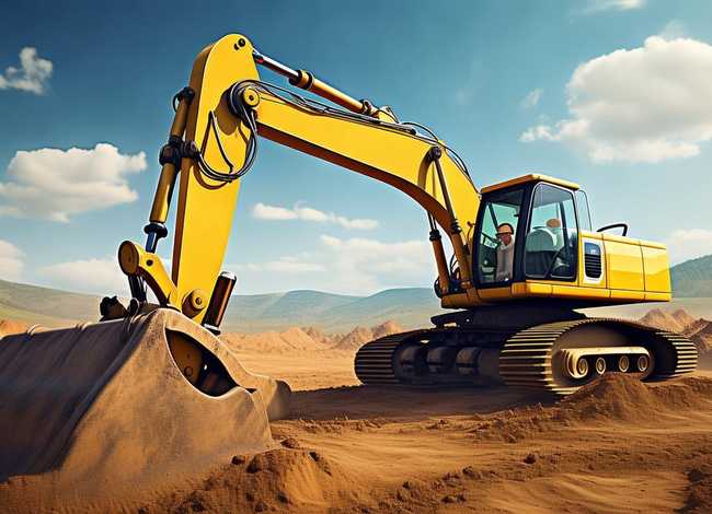 挖掘机挖土机的故事、挖掘机挖挖的故事