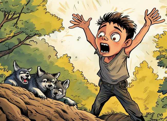 狼来了少儿故事、少儿故事狼来了完整版 狼来了少儿故事、少儿故事狼来了完整版