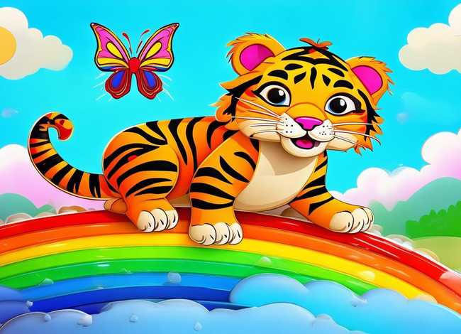 老虎儿童画 - 老虎儿童画图片大全 老虎儿童画 - 老虎儿童画图片大全