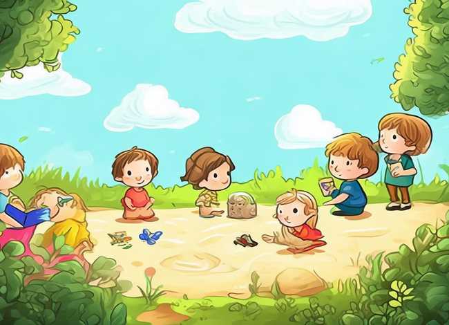 小土坑儿童故事绘画 - 小土坑绘本故事内容