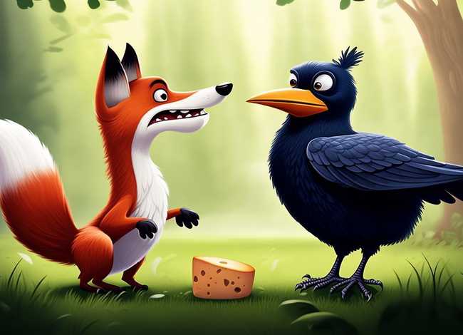 讲故事狐狸和乌鸦的故事 - 讲故事狐狸和乌鸦的故事 神态 动作 心理想什么? 讲故事狐狸和乌鸦的故事 - 讲故事狐狸和乌鸦的故事 神态 动作 心理想什么?