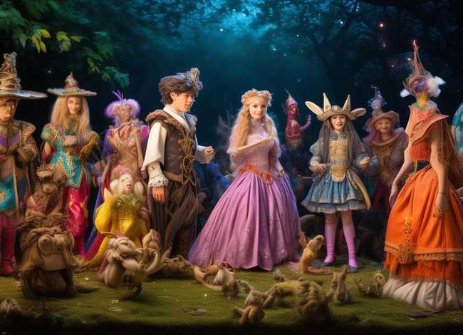 五分钟的童话故事，五分钟的童话故事表演