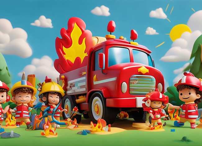 最棒的消防员儿童故事;消防队员的故事幼儿 最棒的消防员儿童故事;消防队员的故事幼儿