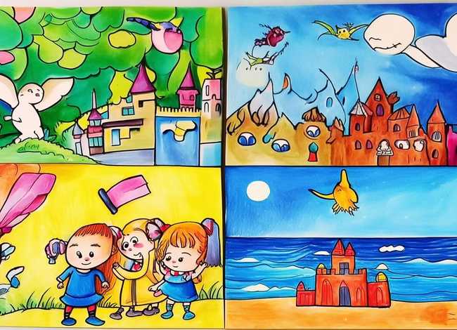 幼儿手绘画故事4图、幼儿园图画故事手绘 幼儿手绘画故事4图、幼儿园图画故事手绘