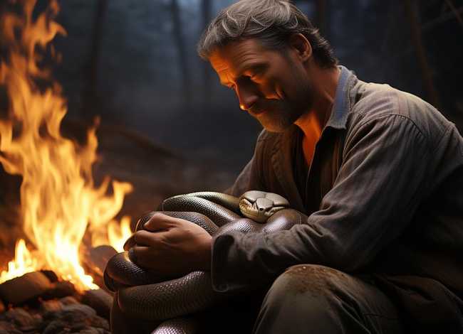 农夫和蛇的睡前故事视频；农夫和蛇的睡前故事视频播放