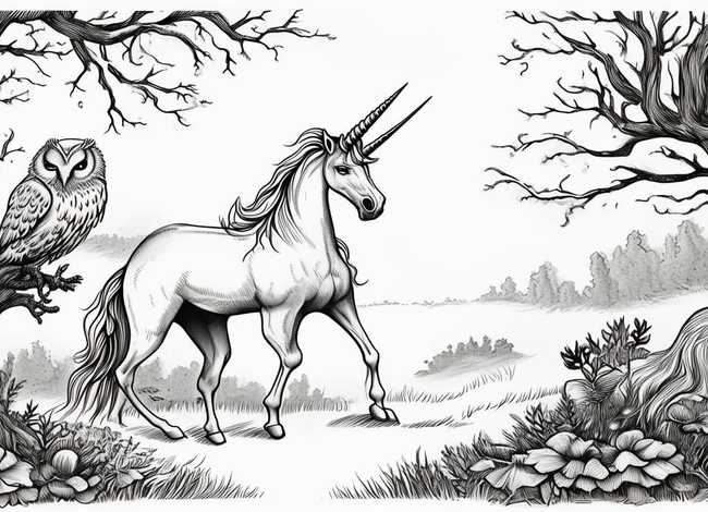 神话故事图片插图 - 神话故事图片插图简笔画