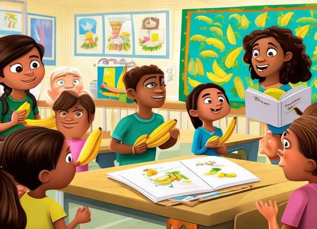 香蕉的故事儿童；香蕉的故事教案