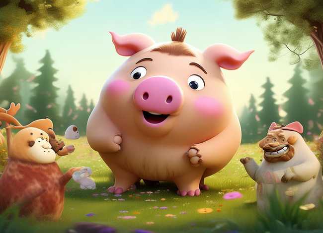 小故事小猪 小故事小猪找朋友