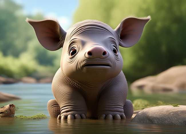 儿童故事河马的烦恼；小河马的烦恼故事