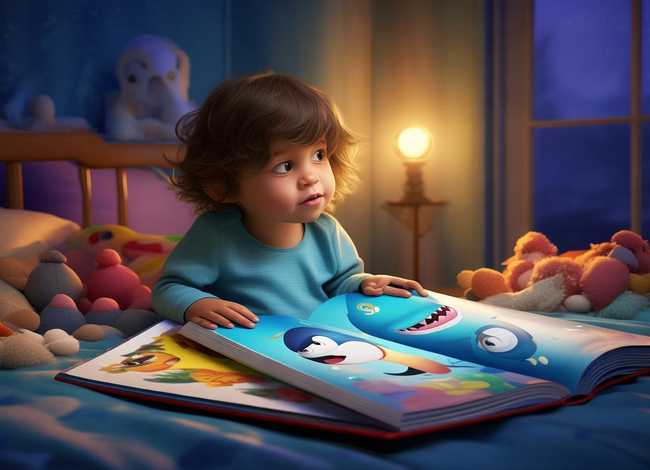 儿童睡前故事鲨鱼的故事；鲨鱼的睡前小故事