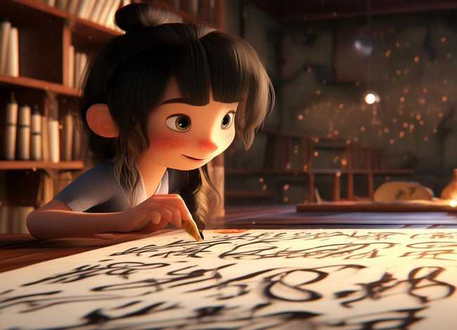 书法小故事动画 - 书法小故事动画片 书法小故事动画 - 书法小故事动画片