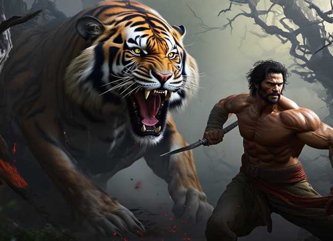 中国民间故事武松打虎，中国民间故事武松打虎的作者