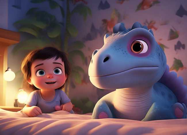 恐龙睡前儿童故事 恐龙幼儿睡前故事