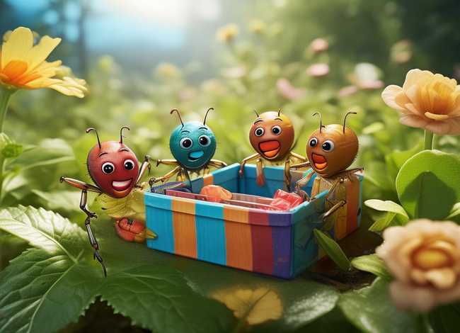 儿童故事蚜虫搬家的故事、蚜虫虫搬家的故事