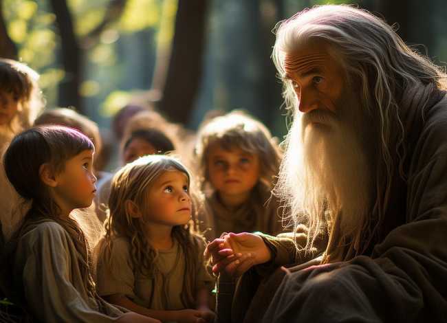 古老的传说故事儿童；古老传说背后的故事