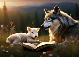 狼抓小羊的睡前故事，狼抓小羊的睡前故事视频
