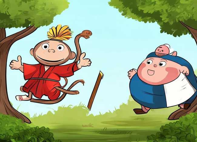 猪八戒孙悟空儿童故事 孙悟空猪八戒故事情节 猪八戒孙悟空儿童故事 孙悟空猪八戒故事情节