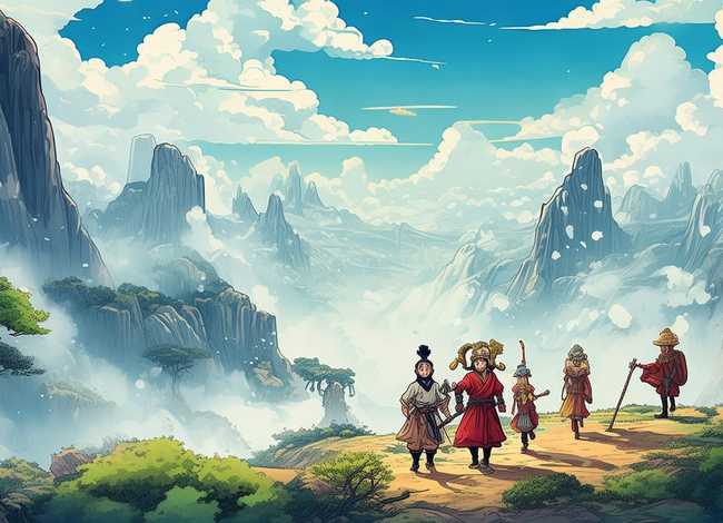 中国神话故事西游记、中国神话故事西游记手抄报