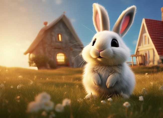 小兔乖乖儿童故事简短，小兔乖乖的故事简短版的