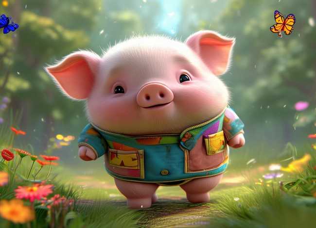 儿童故事小猪尖尖嘴 小猪的可爱故事