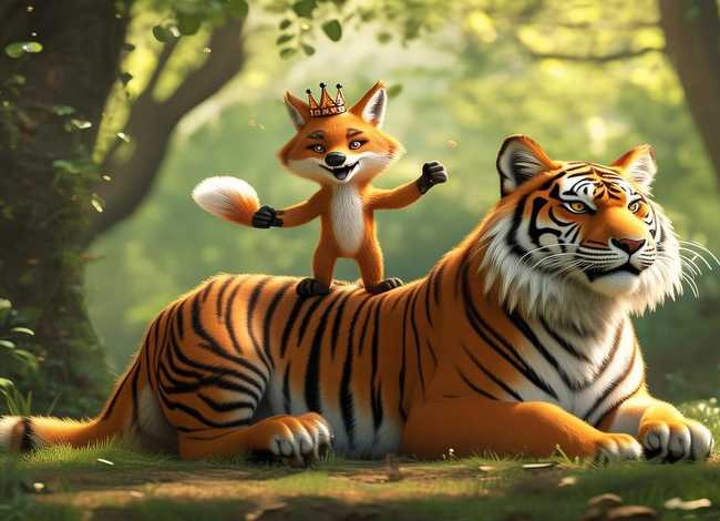 儿童故事狐假虎威表演视频;狐假虎威的故事表演视频 儿童故事狐假虎威表演视频;狐假虎威的故事表演视频