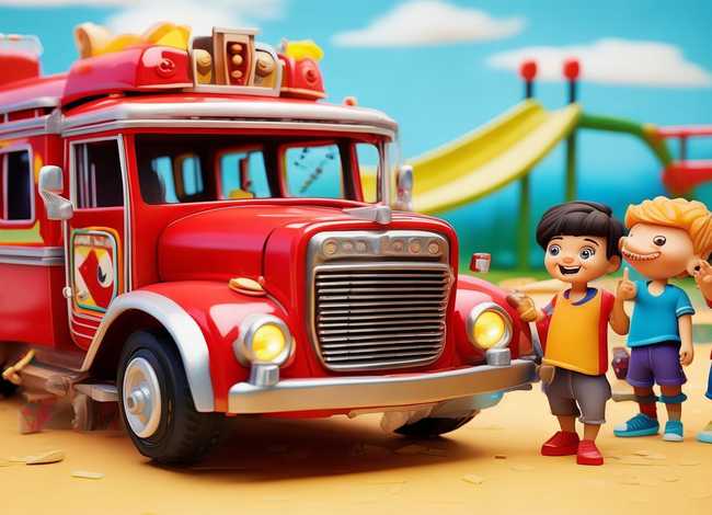 儿童故事消防车的故事大全 - 消防车的幼儿故事