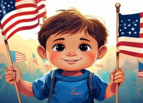 爱国儿童画图片大全，爱国儿童画图片大全简单